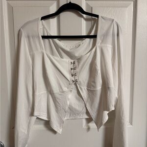 Stylish White Women's Top